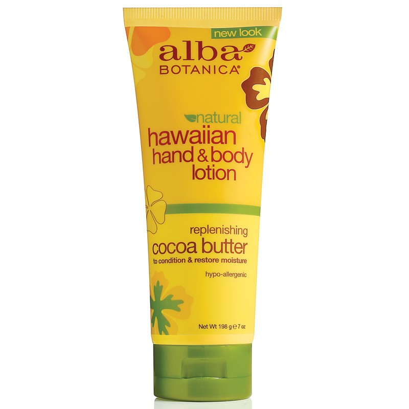 Hawaiian Cocoa Butter Hand & Body Lotion from Alba Botanica WWSM