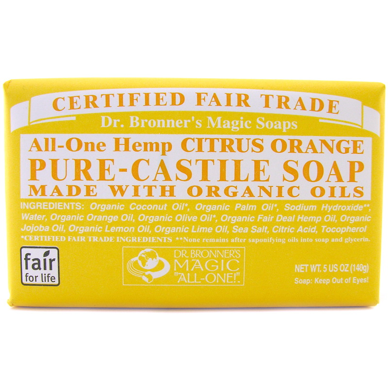 Organic Soap Bars from Dr Bronner WWSM